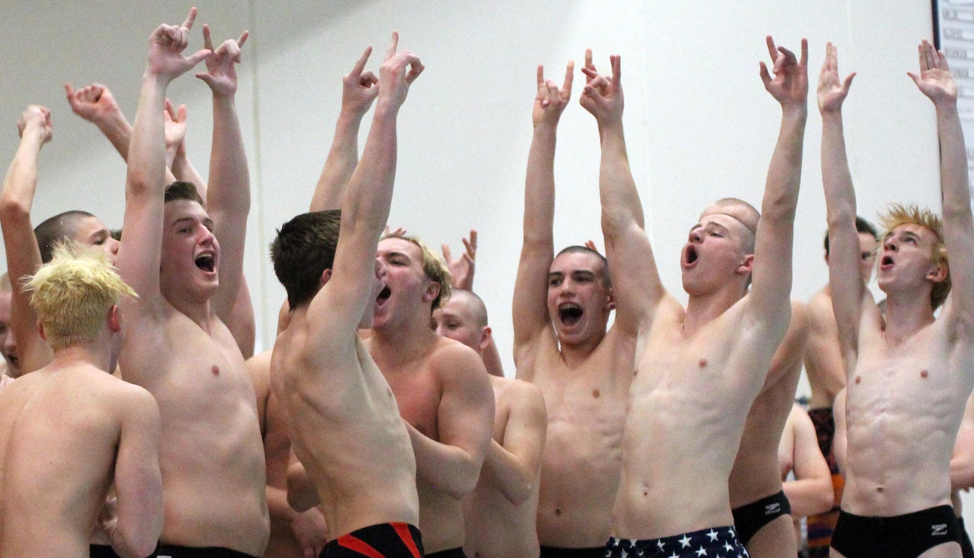 Sauk Prairie/Wisconsin Heights boys swim team